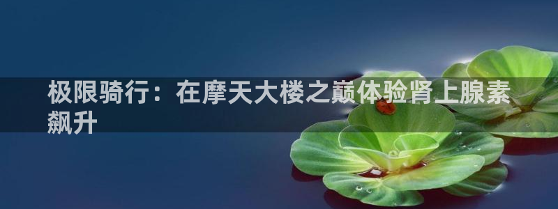 尊龙凯时d3563|极限骑行:在摩天大楼之巅体验肾上腺素
飙升(图1) 尊龙凯时d3563