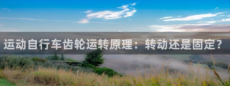 尊龙凯时平台官网|运动自行车齿轮运转原理:转动还是固定?(图1) 尊龙凯时平台官网